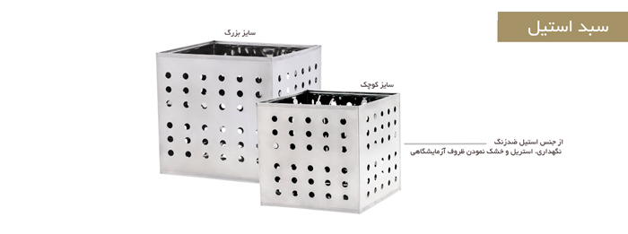 Perforated Stainless Steel Baskets